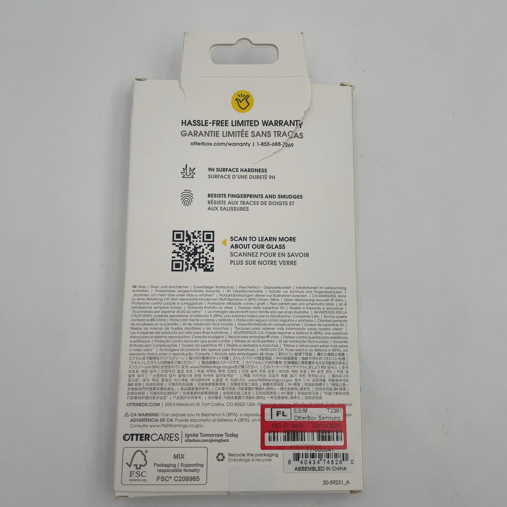 Otterbox Samsung S26+ Premium Glass Screen Protector