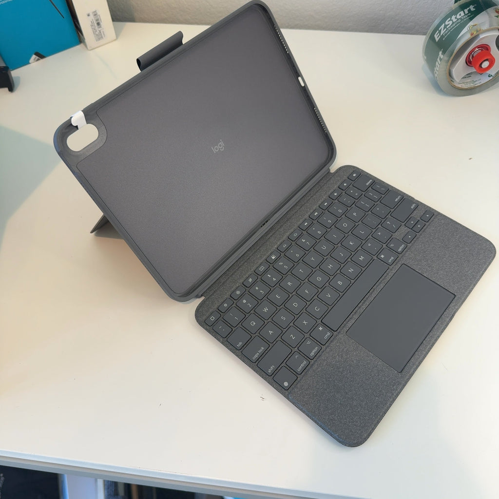 Logitech Combo Touch For Ipad 10Th Gen And A16 -Oxford Gray