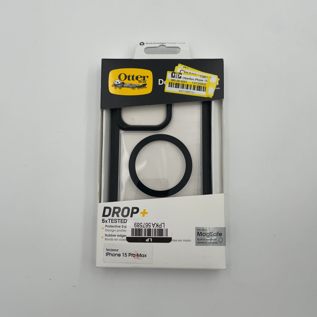 Otterbox Iphone 15 Pro Max Defender Series Pro Xt Clear Case - Dark Side: Bump-Resistant Polycarbonate