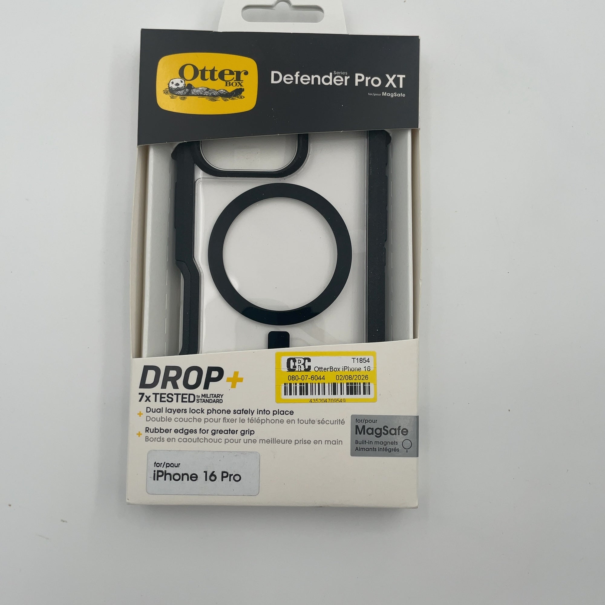 Otterbox Iphone 16 Pro Defender Series Pro Xt Case For Magsafe - Dark Side: Plastic, Solid Pattern