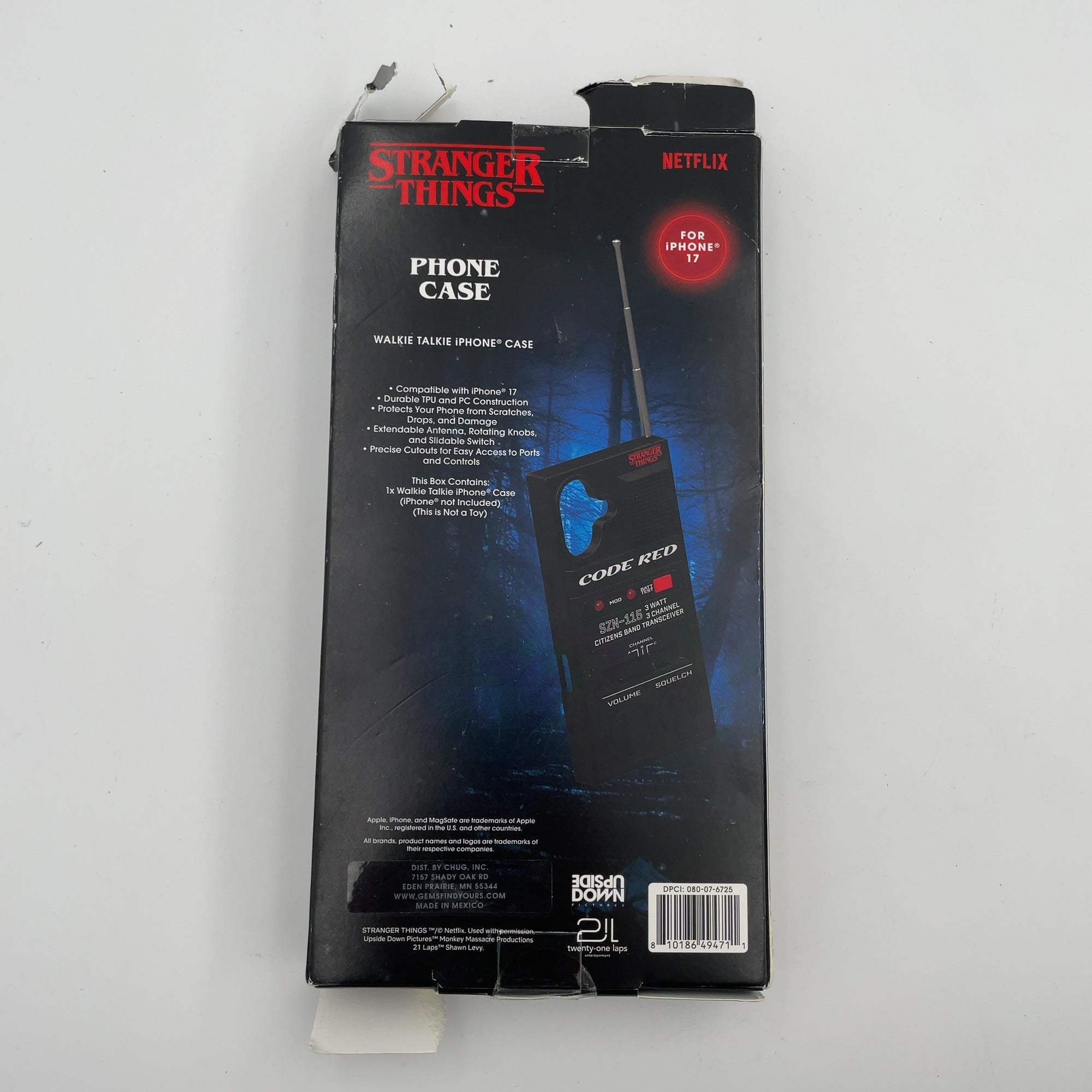 Stranger Things Walkie Talkie Phone Case - Iphone 17