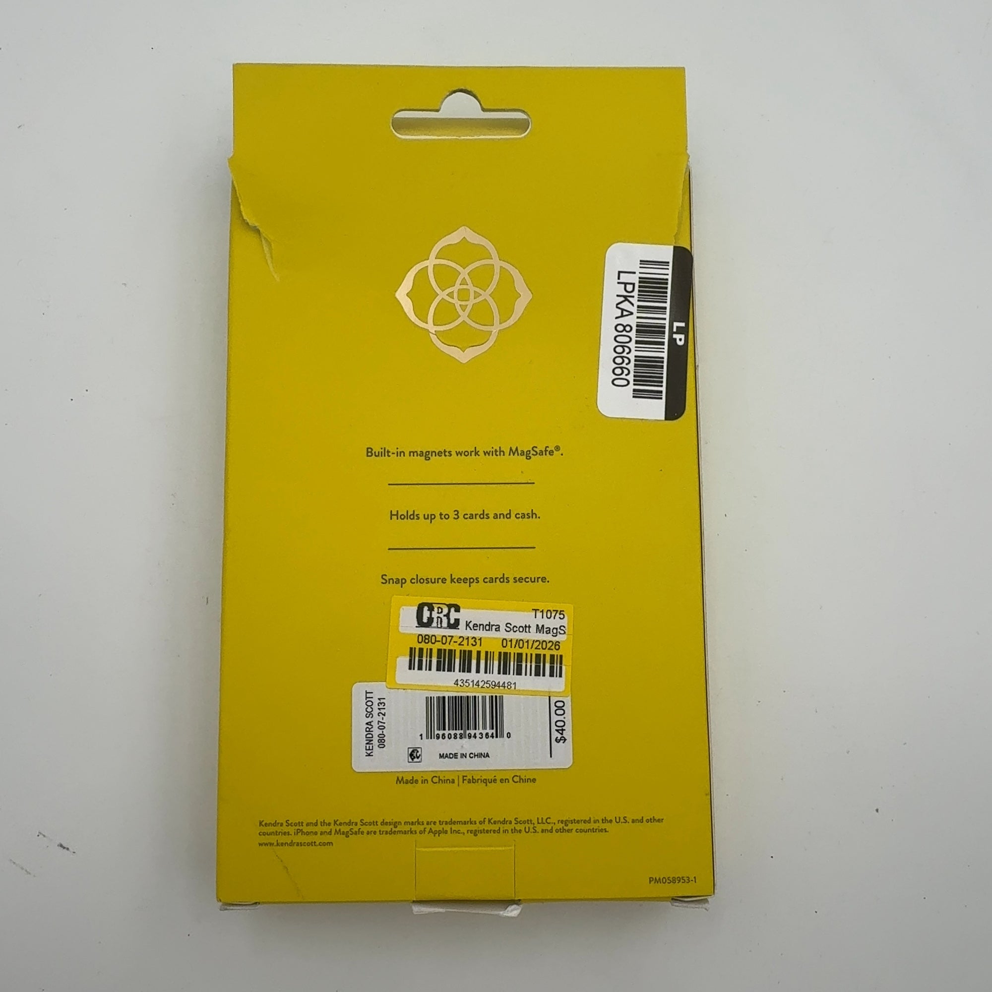 Kendra Scott Magsafe Wallets - Ivory Filigree
