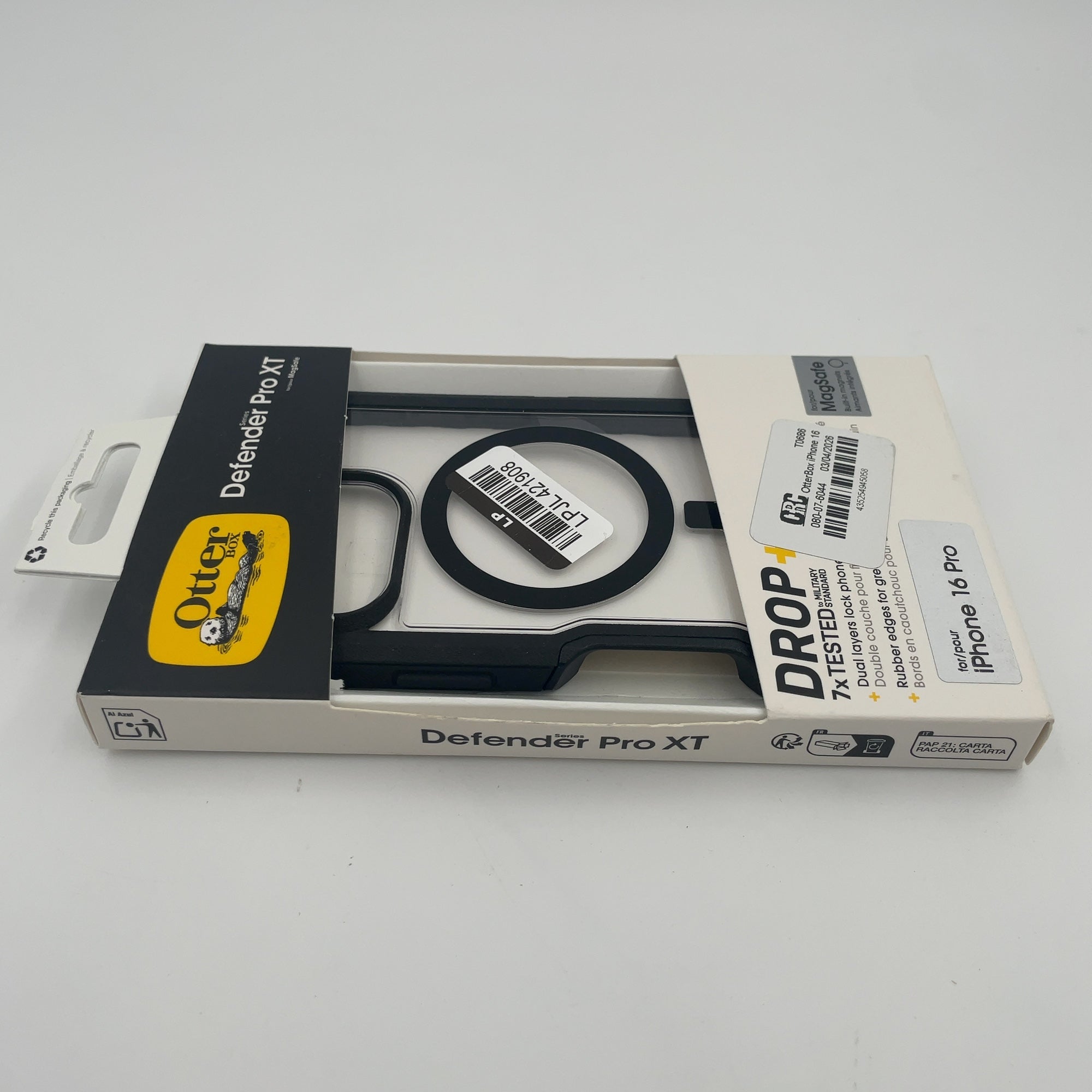 Otterbox Iphone 16 Pro Defender Series Pro Xt Case For Magsafe - Dark Side: Plastic, Solid Pattern