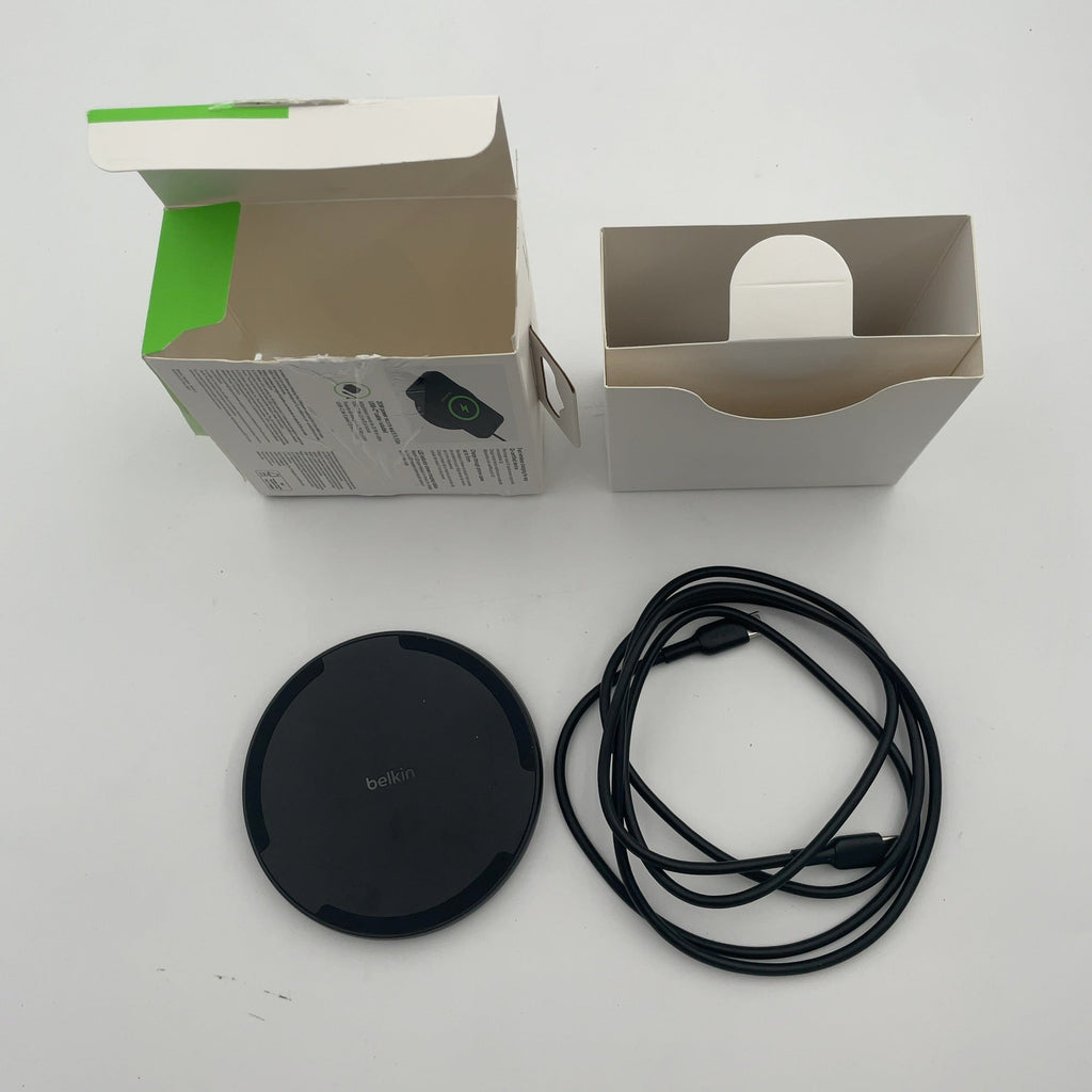 Belkin 15W Qi Charging Pad - Black: Compatible With Iphone & Galaxy Models
