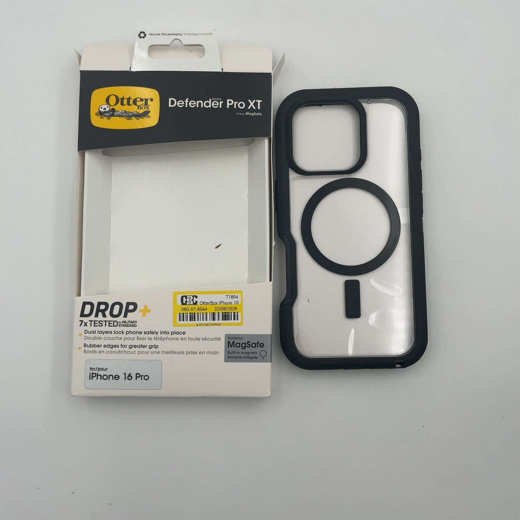 Otterbox Iphone 16 Pro Defender Series Pro Xt Case For Magsafe - Dark Side: Plastic, Solid Pattern