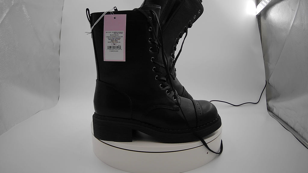 Women’s Wide Width Helga Boots with Memory Foam Insole – Wild Fable 7WW
