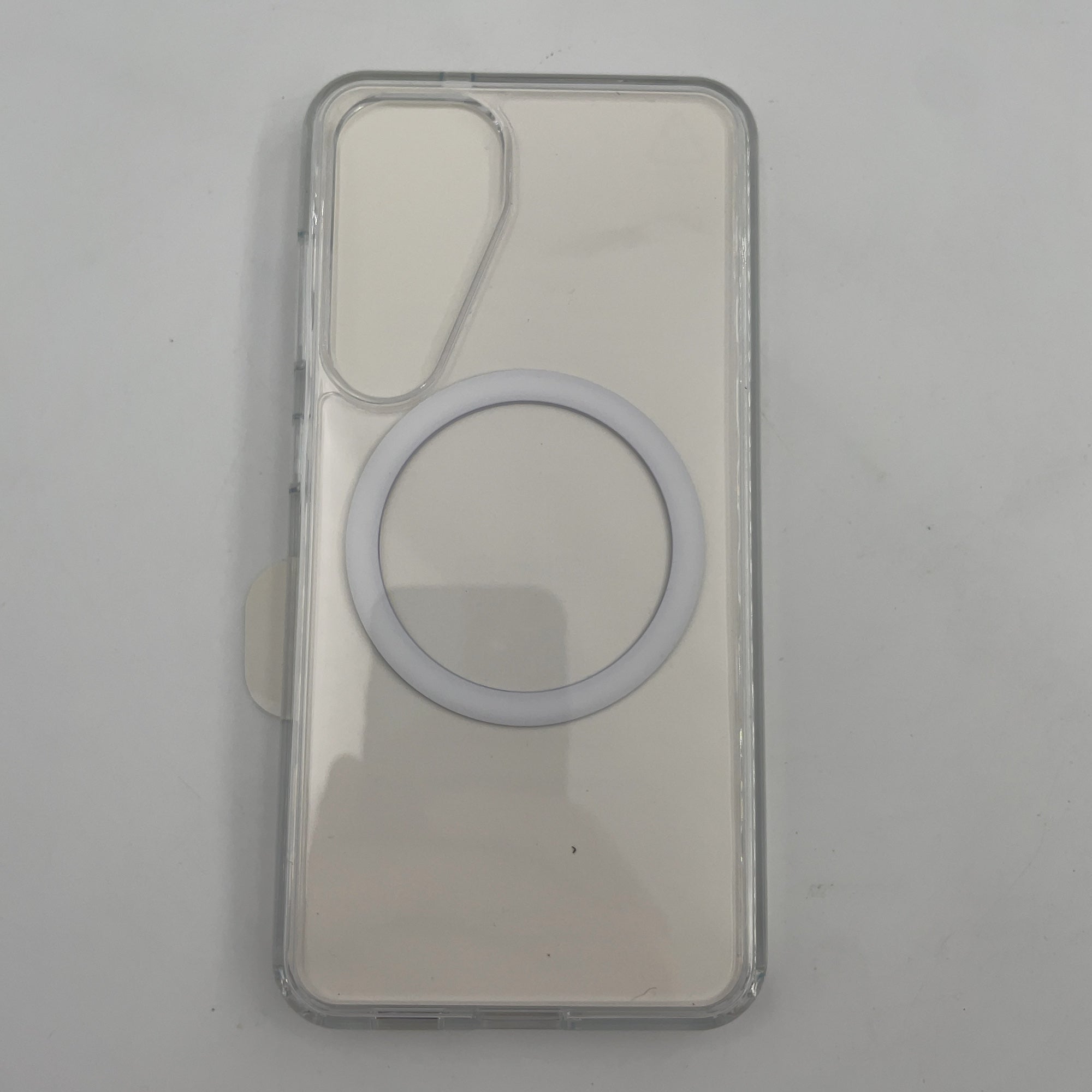 Otterbox Samsung Galaxy S25 Symmetry Series Case With Magnets - Clear: Solid Plastic Cell Phone Cover