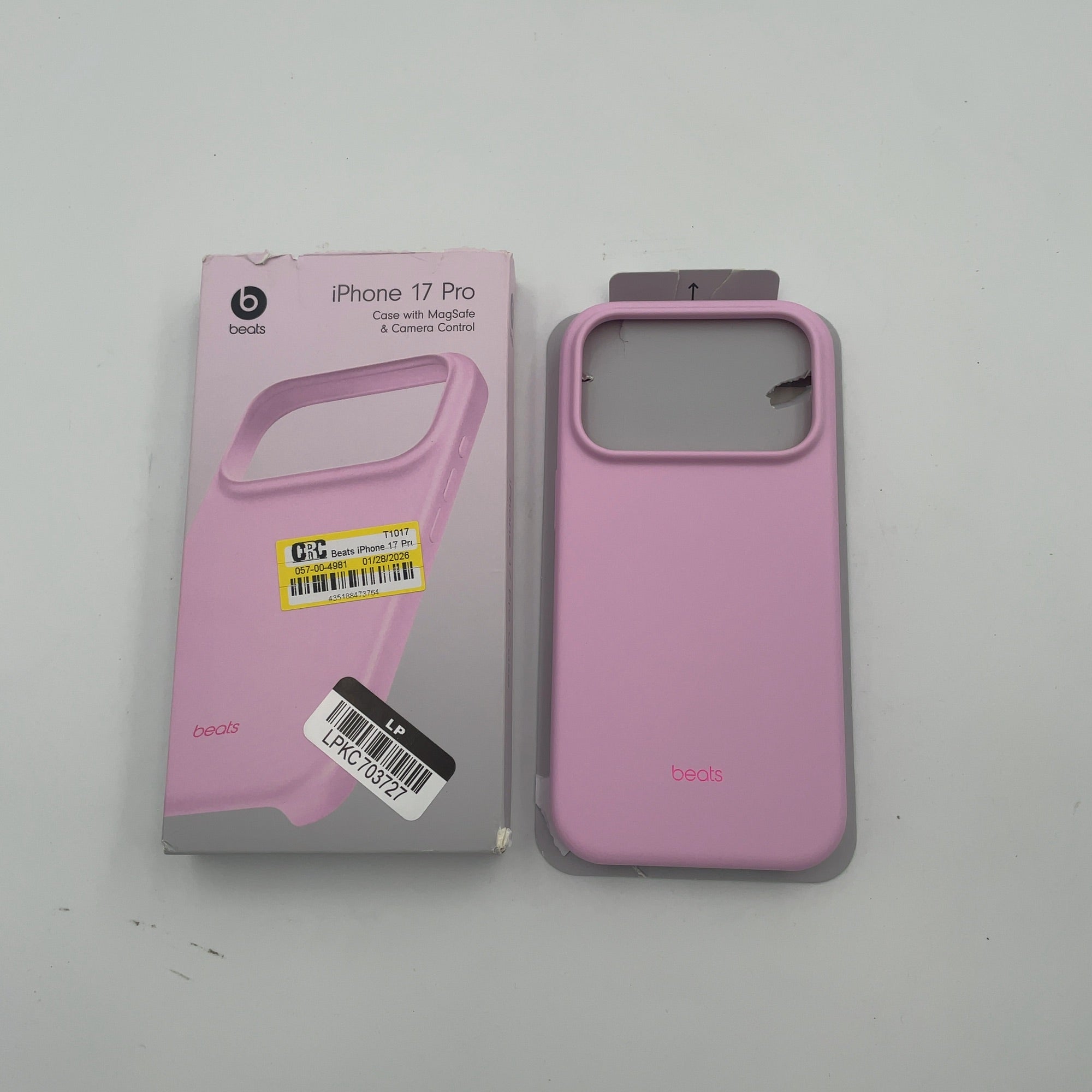 Beats Iphone 17 Pro Case With Magsafe And Camera Control — Pebble Pink