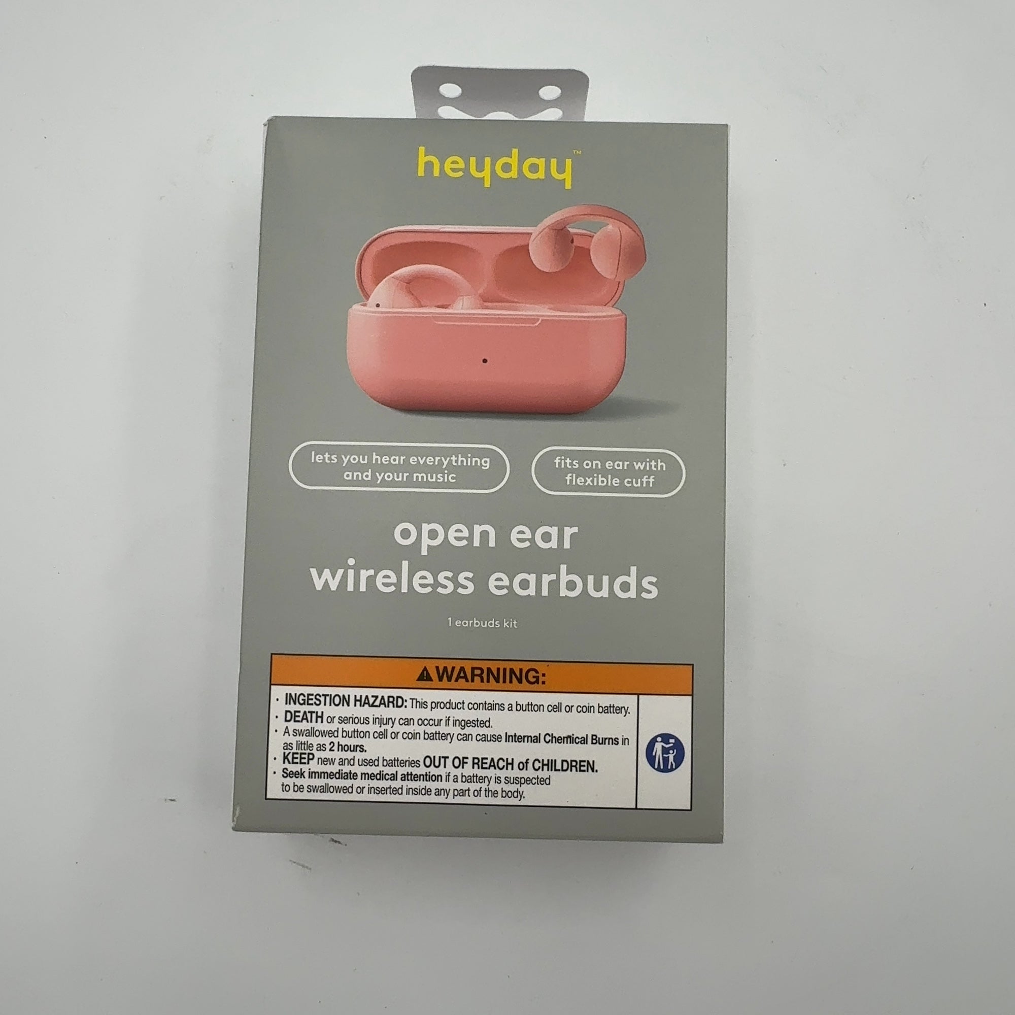 Open-Ear Jewelry Earbuds - Heyday Peach: True Wireless Usb-C, Sweat-Resistant