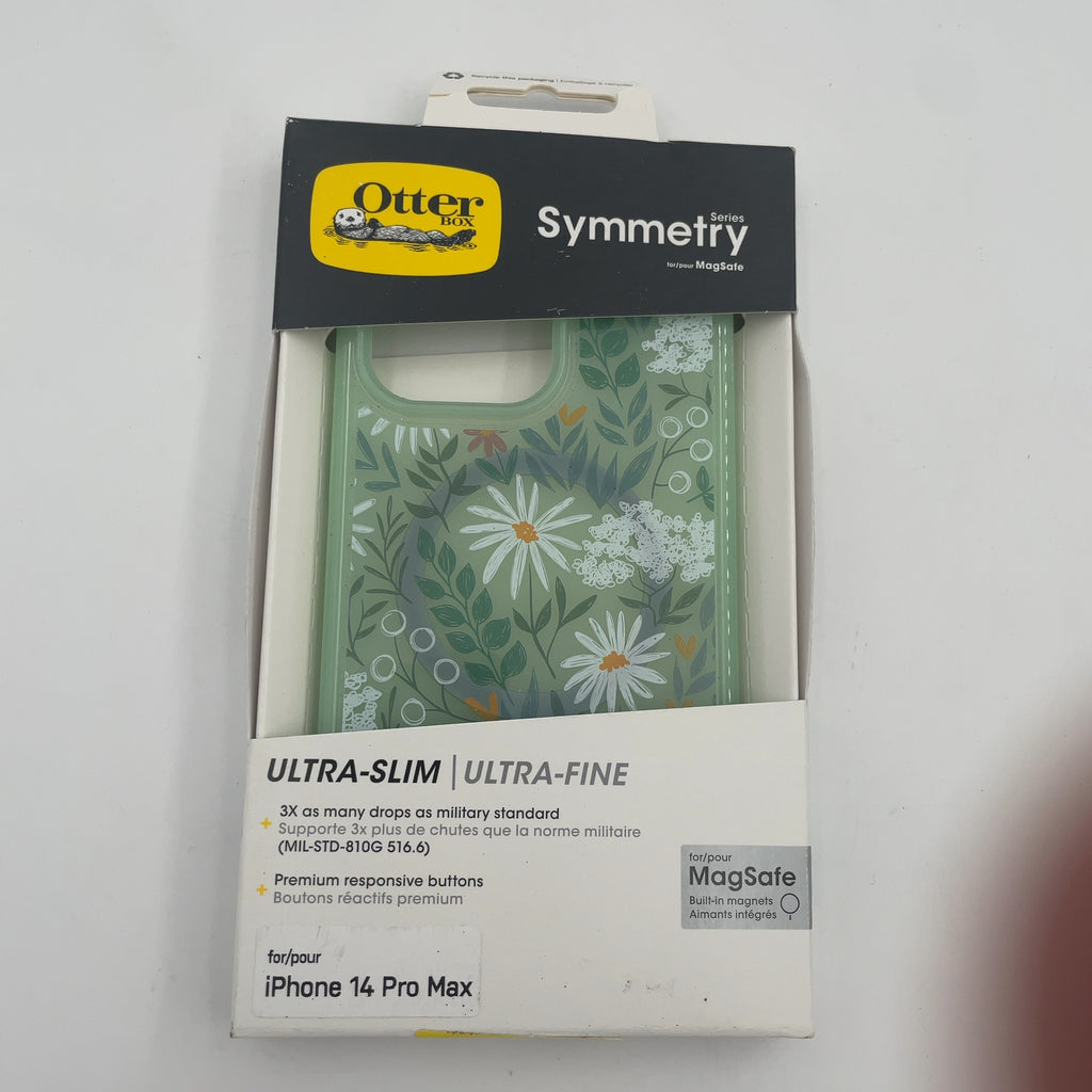 Otterbox Iphone 14 Pro Max Symmetry Plus Series Case With Magsafe - Sage Advice: Plastic, Bump-Resistant