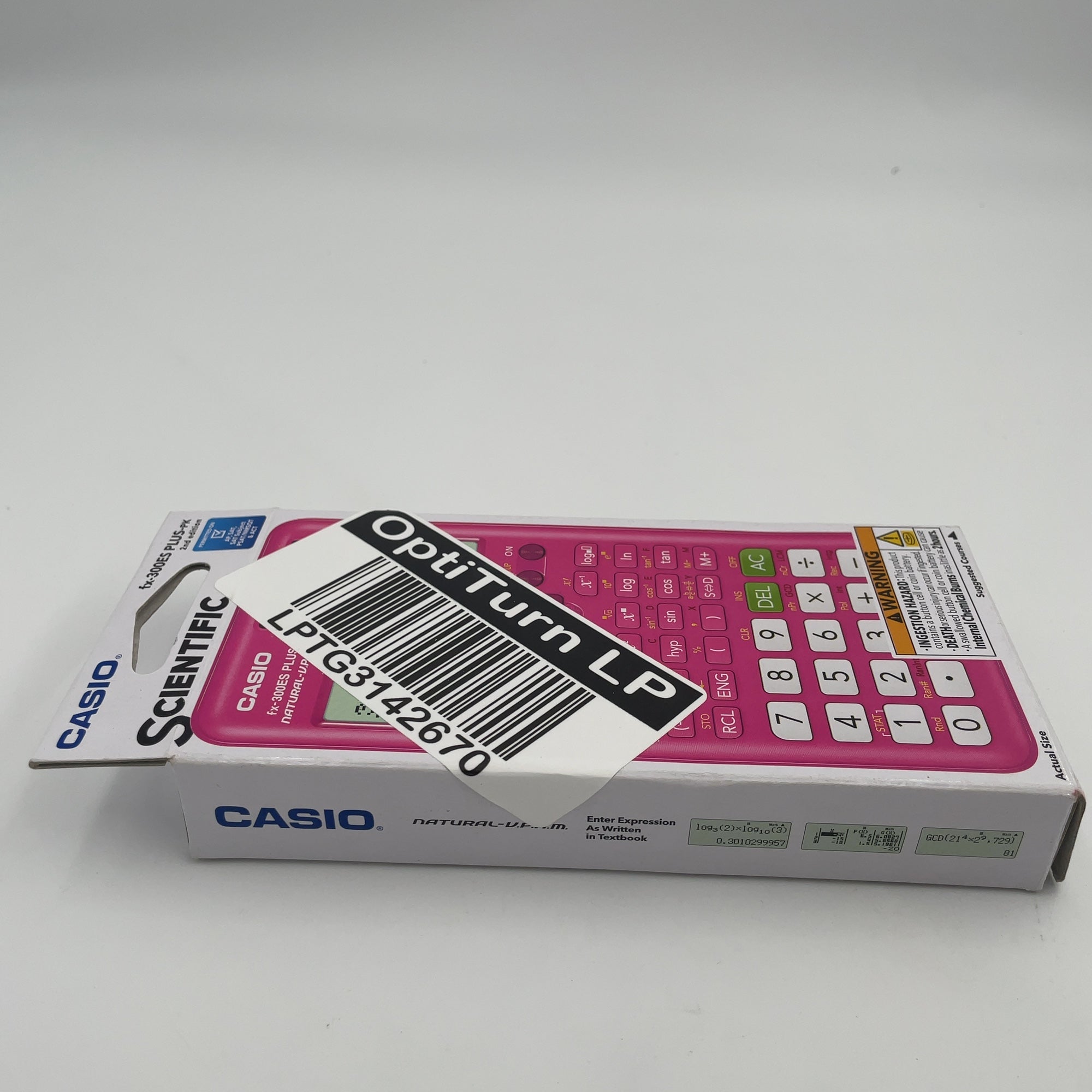 Casio Fx-300 Scientific Calculator - Pink: Act, Sat, Ap Exam Approved