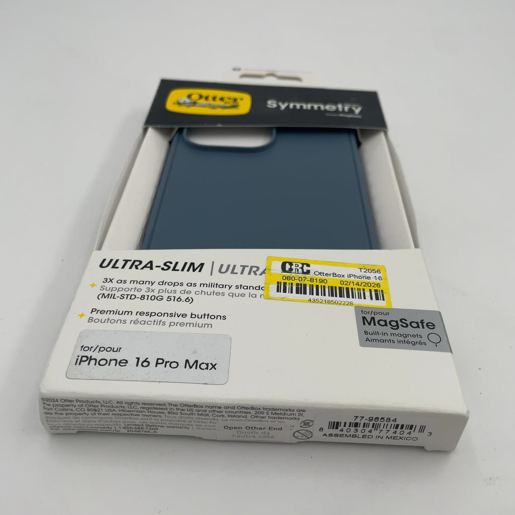 Otterbox Iphone 16 Promax Symmetry Series For Magsafe Case - Bluetiful: Solid Plastic Electronics Cover
