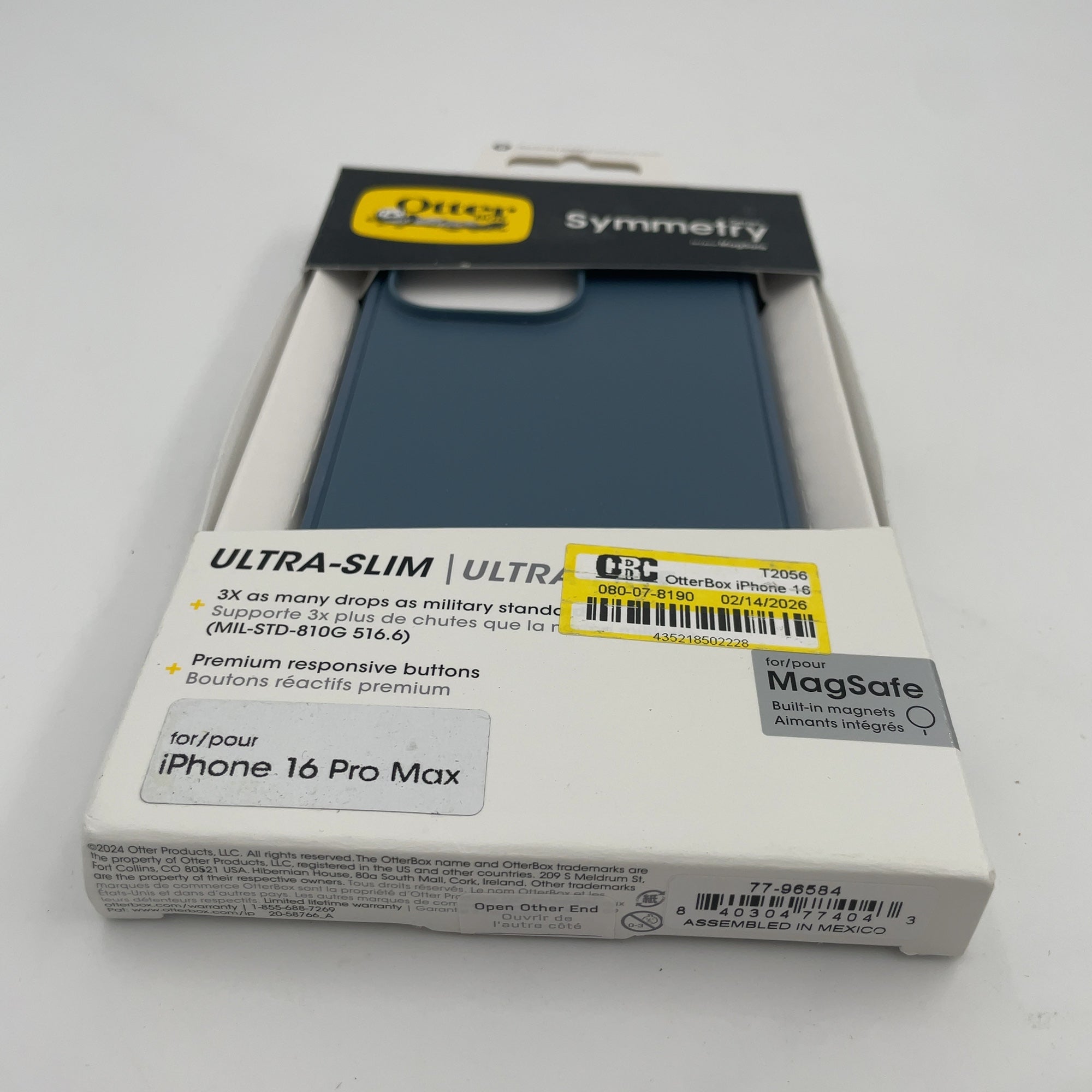 Otterbox Iphone 16 Promax Symmetry Series For Magsafe Case - Bluetiful: Solid Plastic Electronics Cover