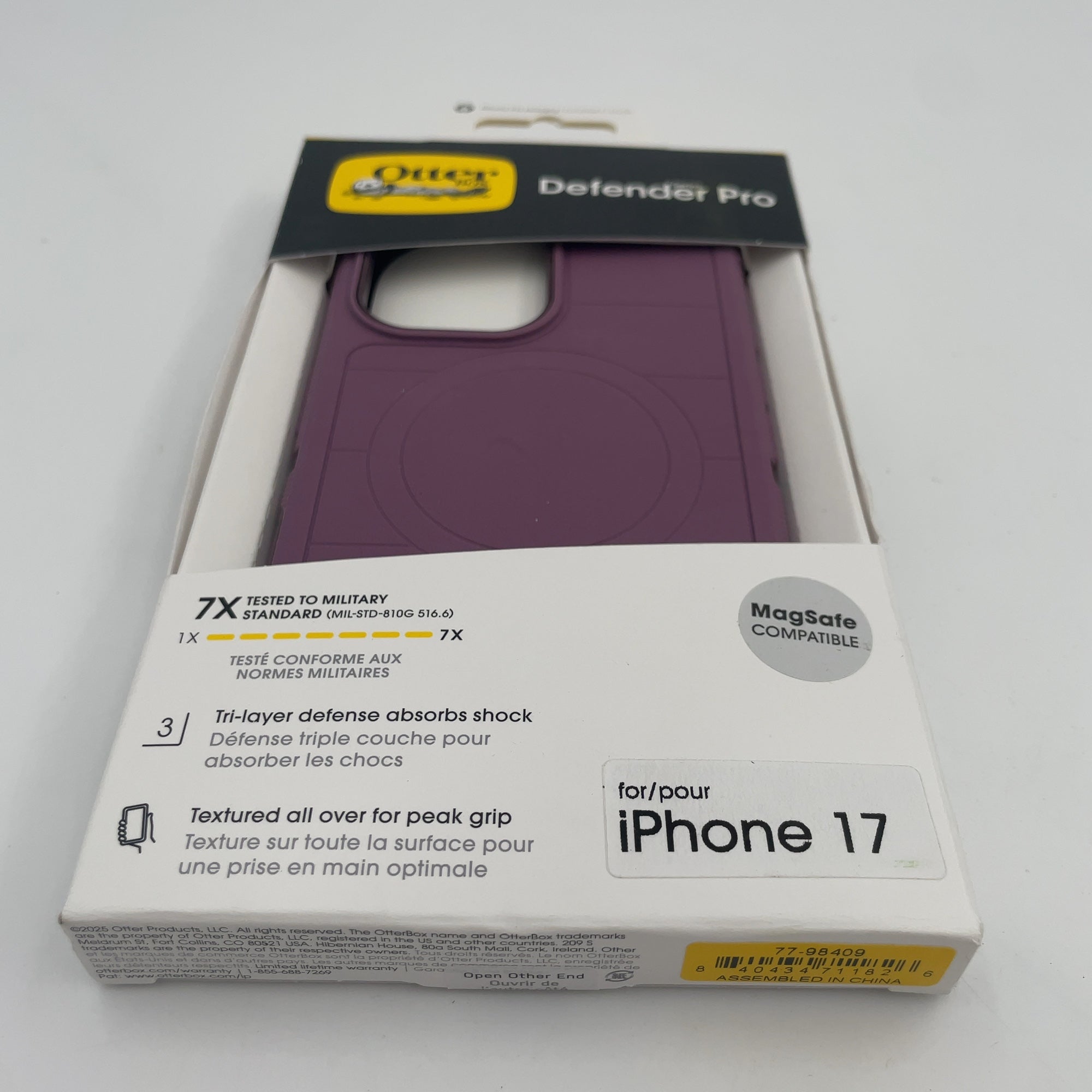 Otterbox Iphone 17 Defender Series Pro Case For Magsafe With Camera Control - Purple Mystery