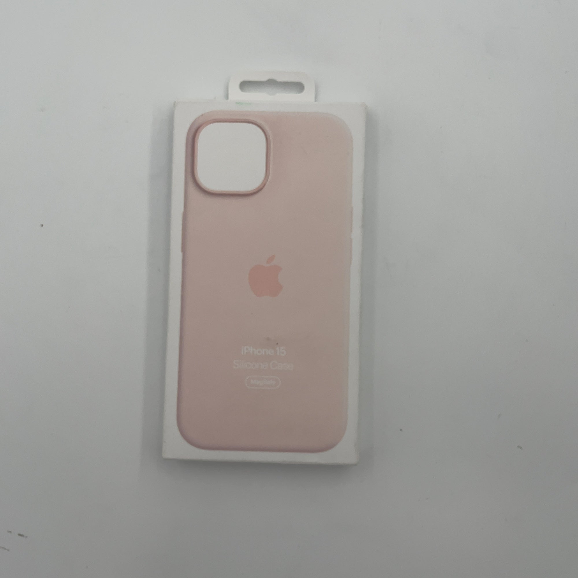 Apple Iphone 15 Silicone Case With Magsafe - Light Pink