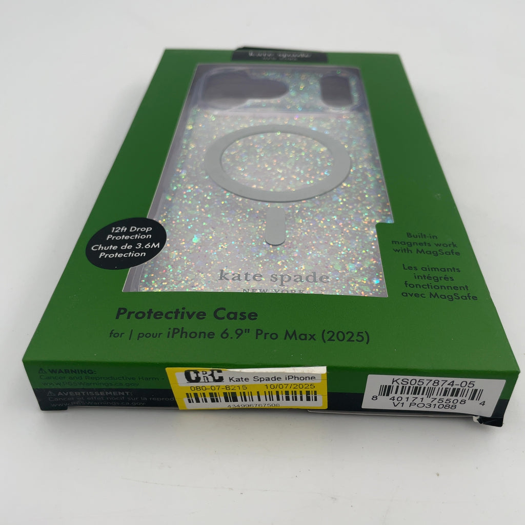 Kate Spade Iphone 17 Pro Max Phone Case - Chunky Glitter
