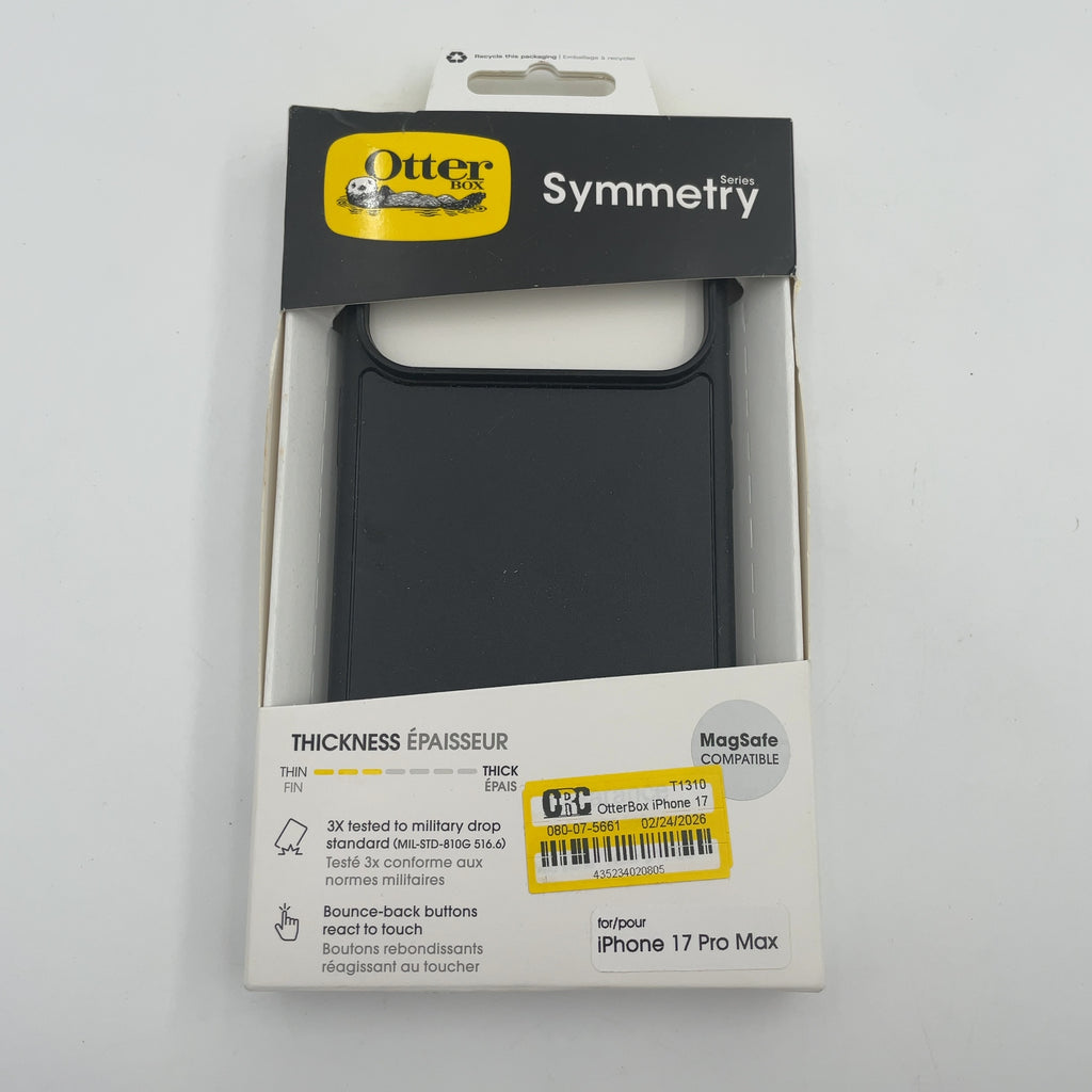 Otterbox Iphone 17 Pro Max Symmetry Series Case For Magsafe With Camera Control - Black