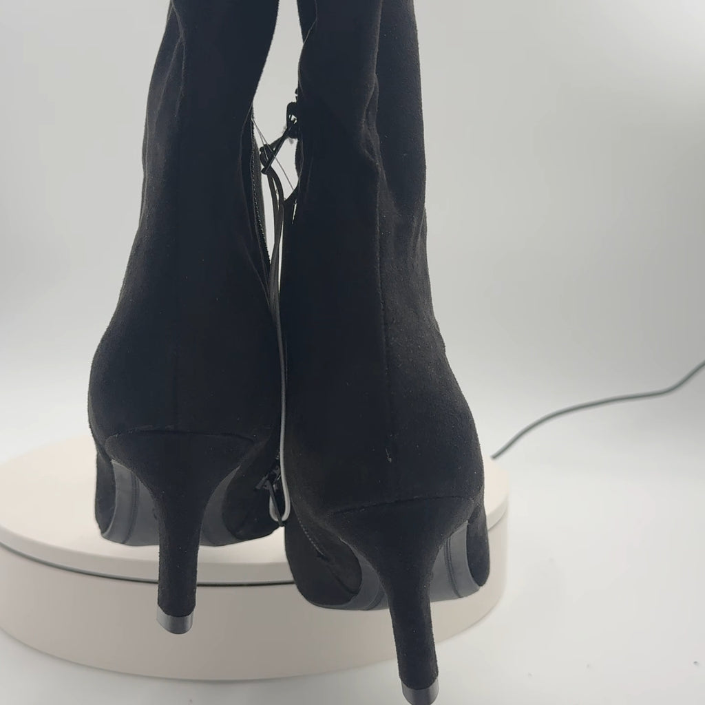 Women’s Justice Boots With Memory Foam Insole – A New Day Black 5.5