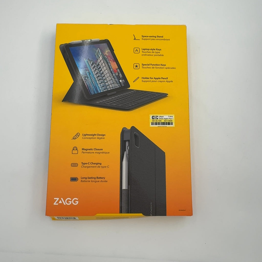 ZAGG Apple iPad 10.2/iPad 10.5" Messenger Folio 2 Keyboard