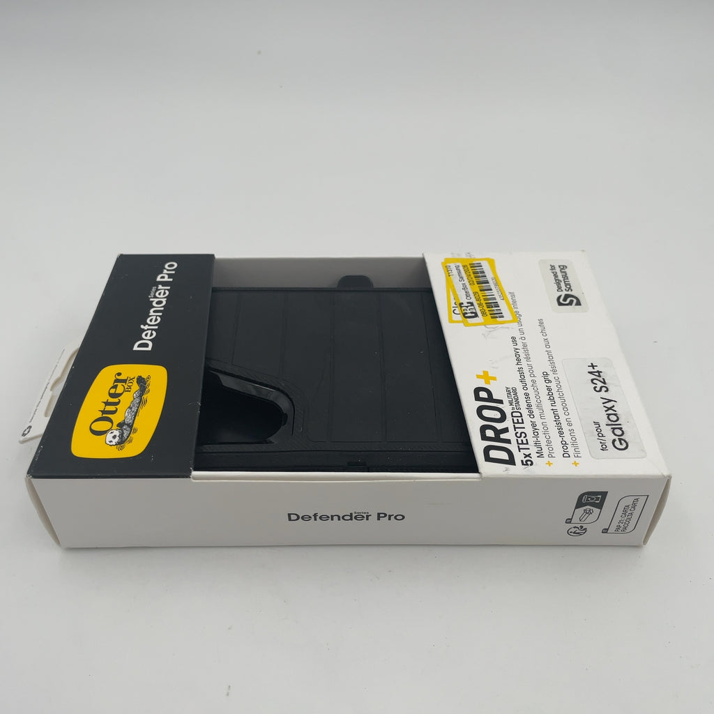Otterbox Samsung Galaxy S24+ Defender Series Pro Case - Black: Scratch & Bump Resistant