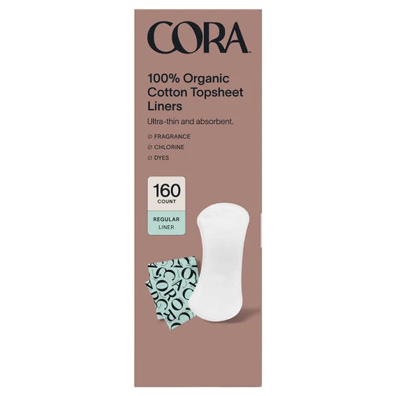 Cora Org Liner- 160 Ct