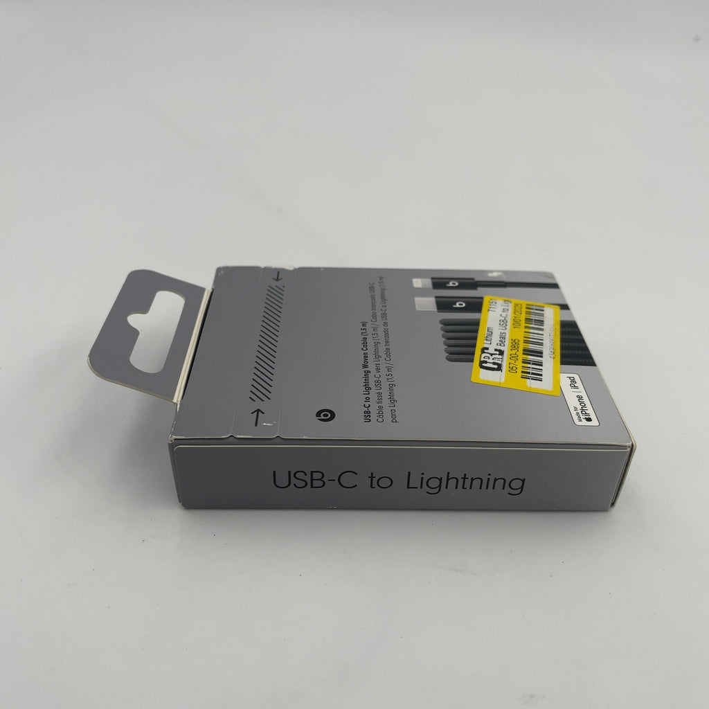 Beats Usb-C To Lightning Woven Cable (1.5 M) - Bolt Black
