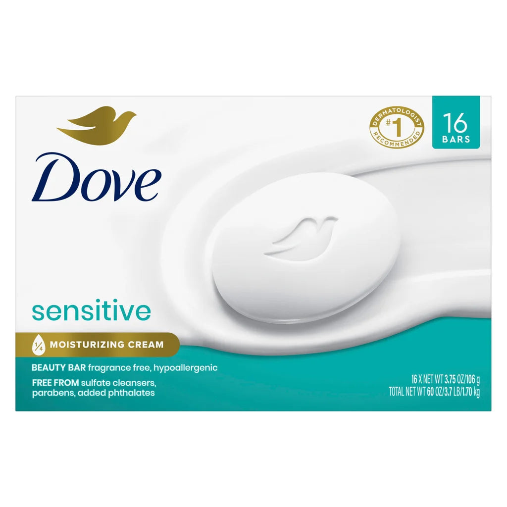 Dove Sensitive Bar 16Ct