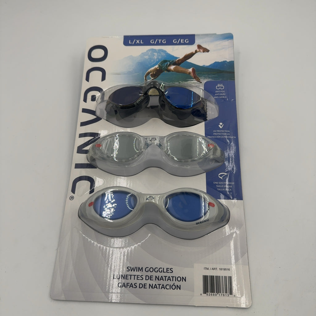 Oceanic Swim Goggles 3Pk - Like New U001