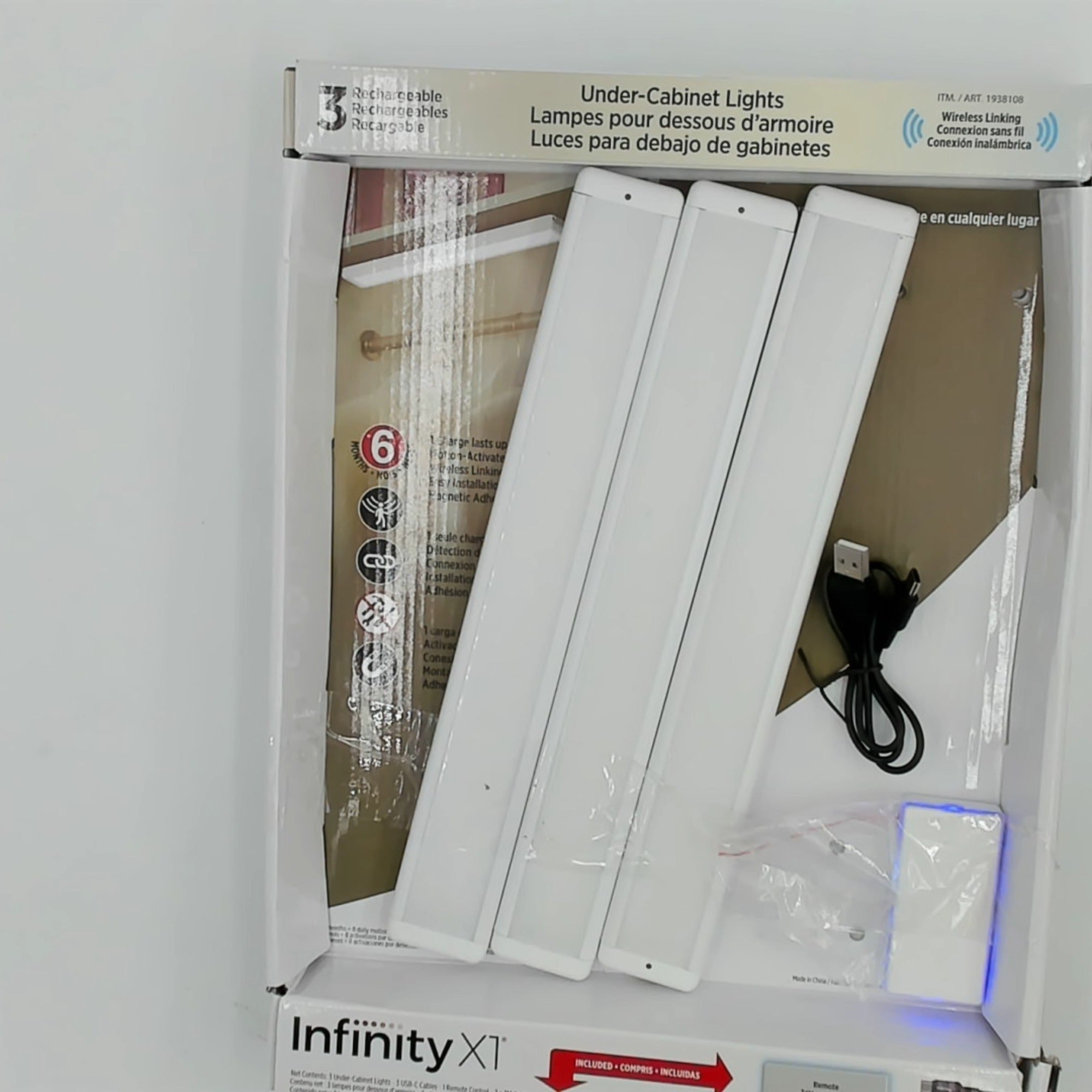 Infinity 3Pk Rechargeable