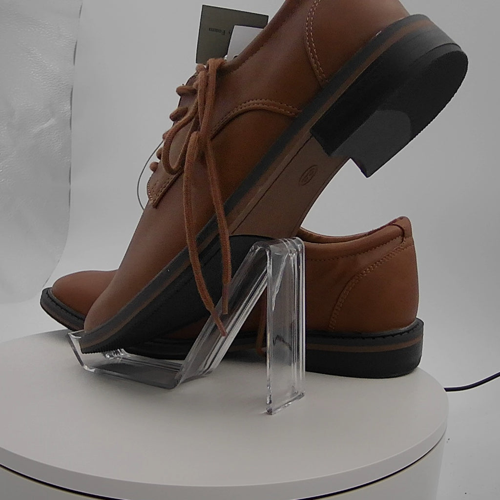Men's Leo Dress Shoes - Goodfellow & Co Brown 8
