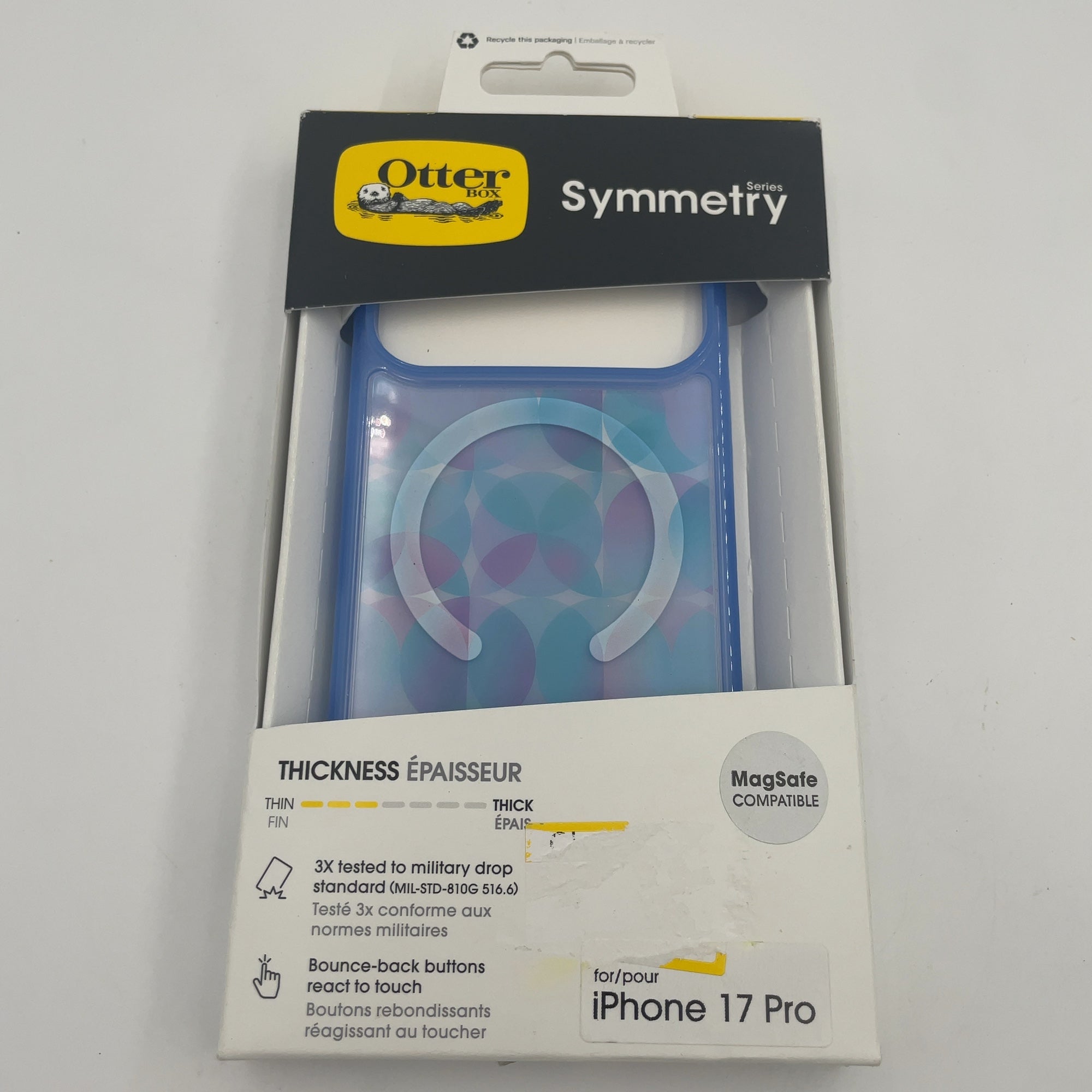 Otterbox Iphone 17 Pro Symmetry Series Case For Magsafe With Camera Control - Opal Prism