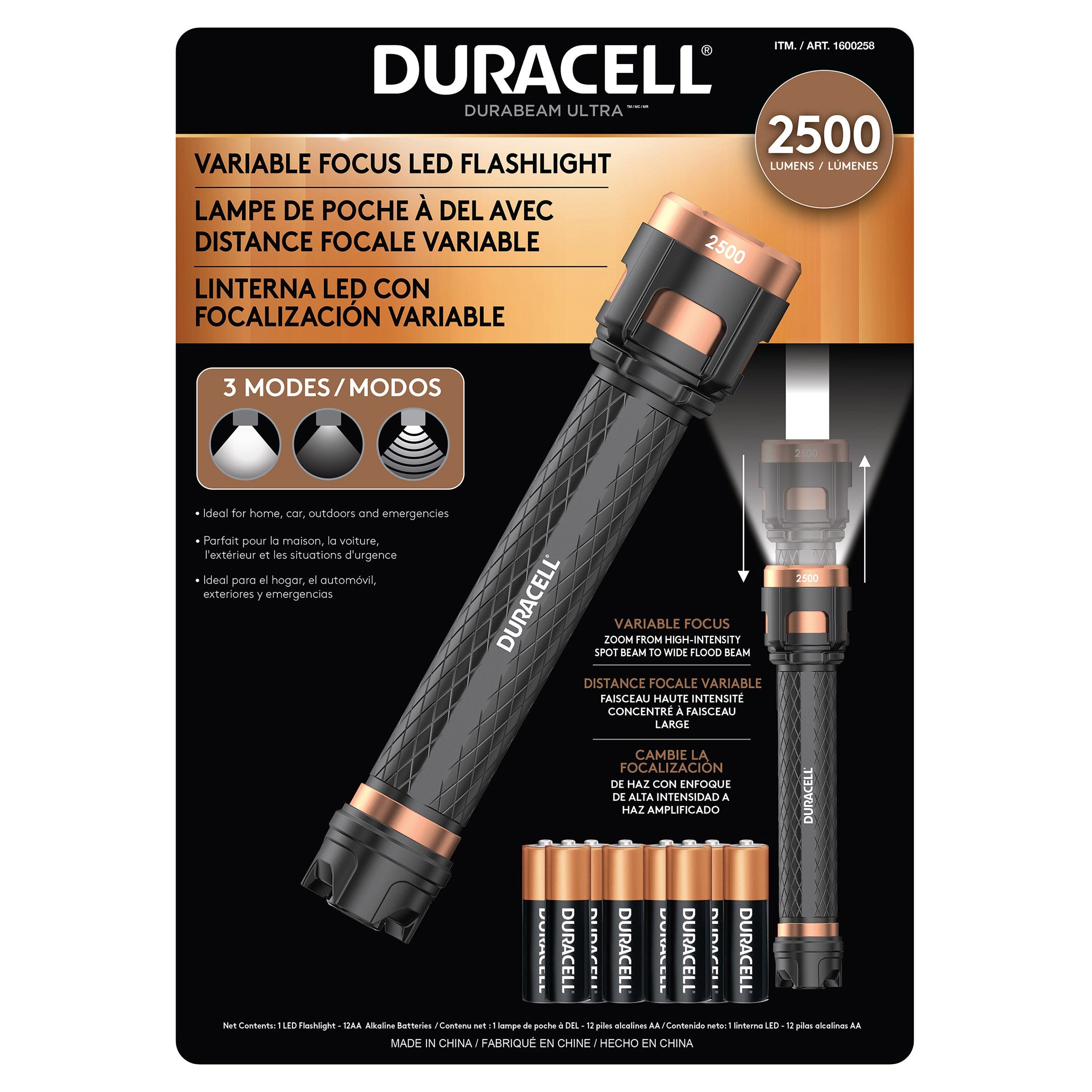 Duracell 2500L Flashlight