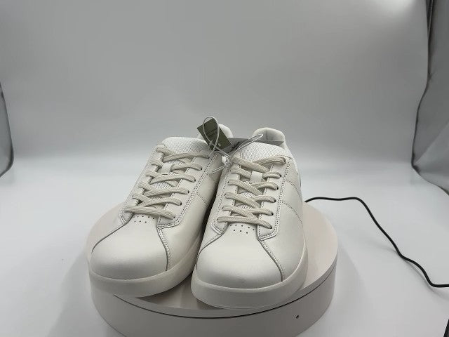 Men's Scout Sneakers - Goodfellow & Co White 12: Lace Up, Cushioned Footbed, Mesh Construction