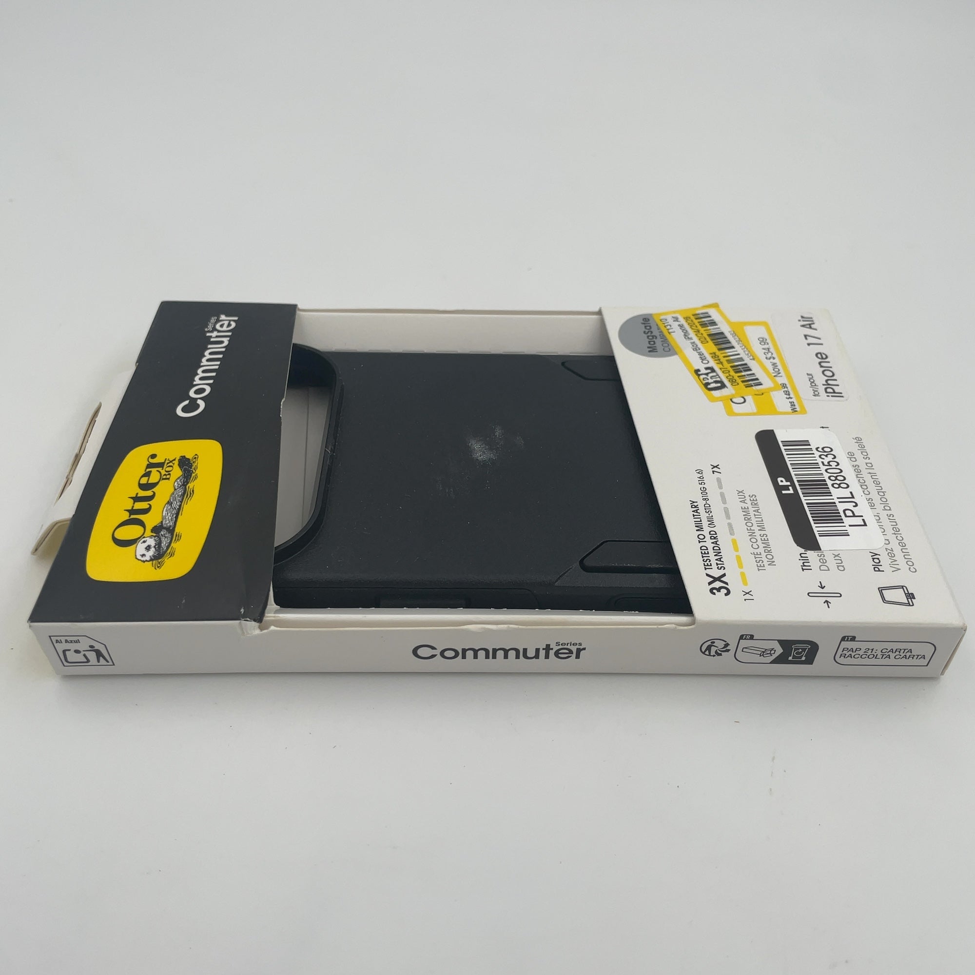 Otterbox Iphone Air Commuter Series Case For Magsafe With Camera Control - Black