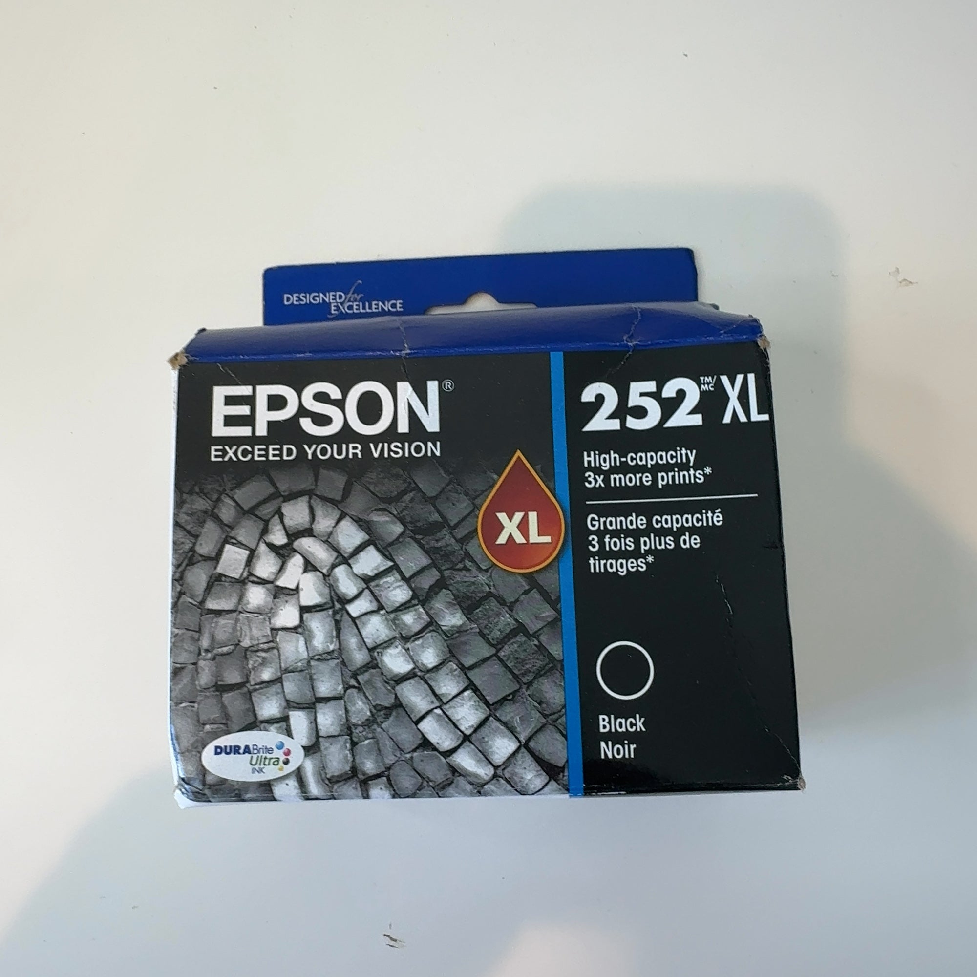 Epson 252Xl Single Ink Cartridge - Black (T252Xl120-Cp)
