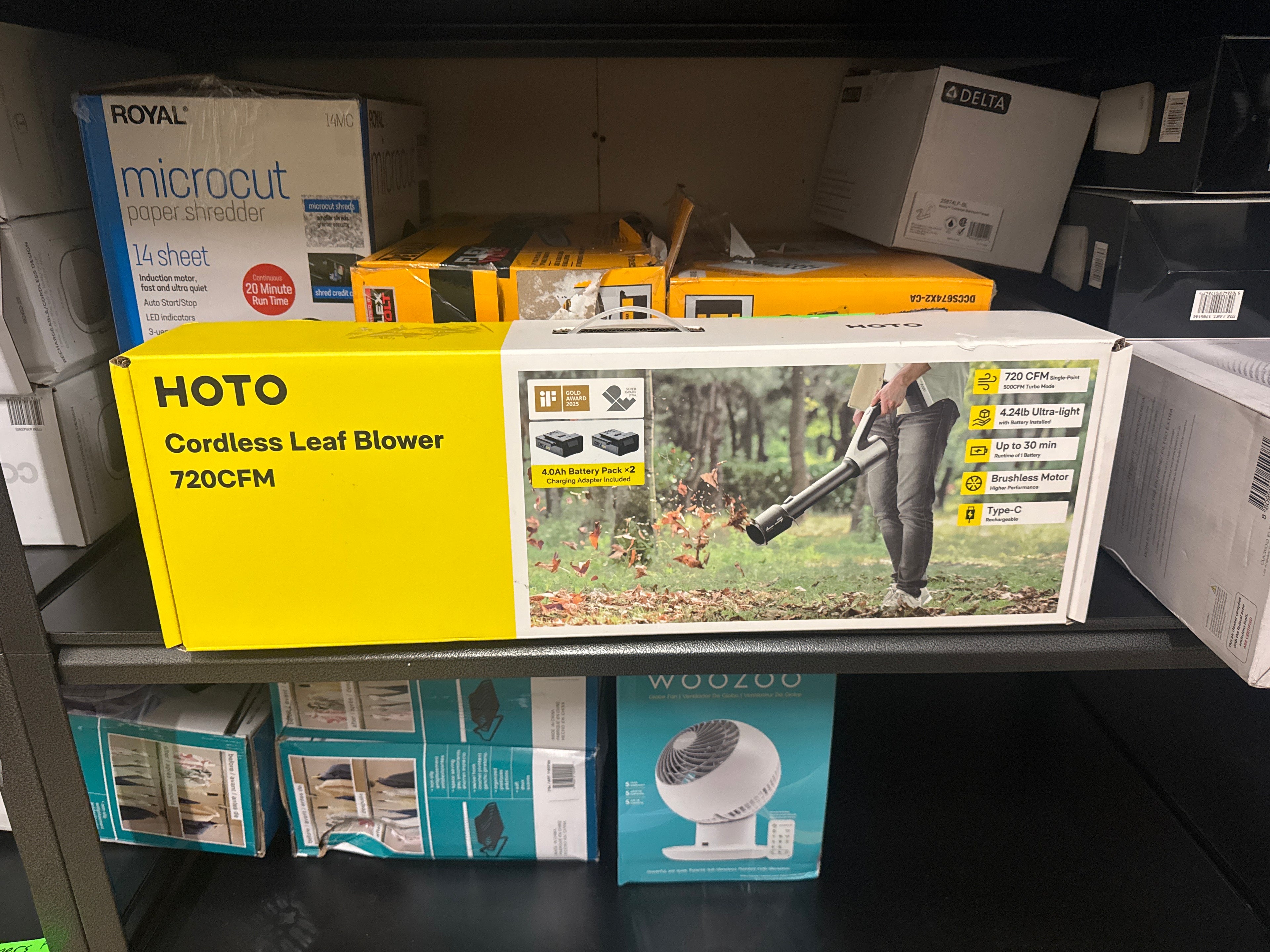 Hoto Cordless Leaf Blower