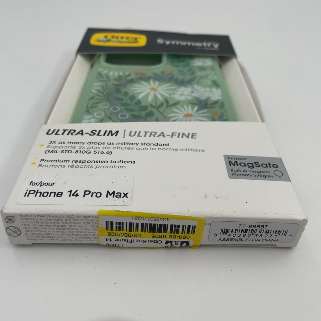 Otterbox Iphone 14 Pro Max Symmetry Plus Series Case With Magsafe - Sage Advice: Plastic, Bump-Resistant