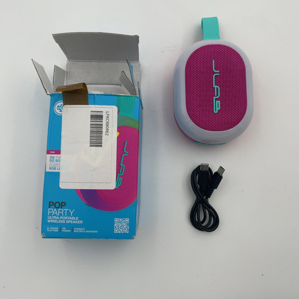Jlab Pop Party Portable Speaker - Pink