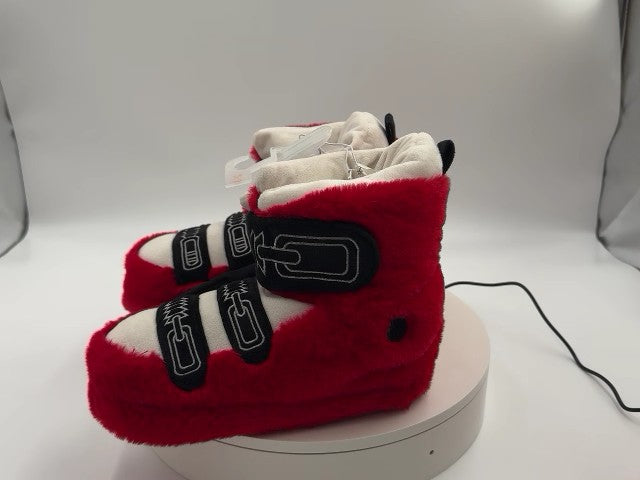 Kids' Ski Bootie Slippers - Wondershop Red 2-3