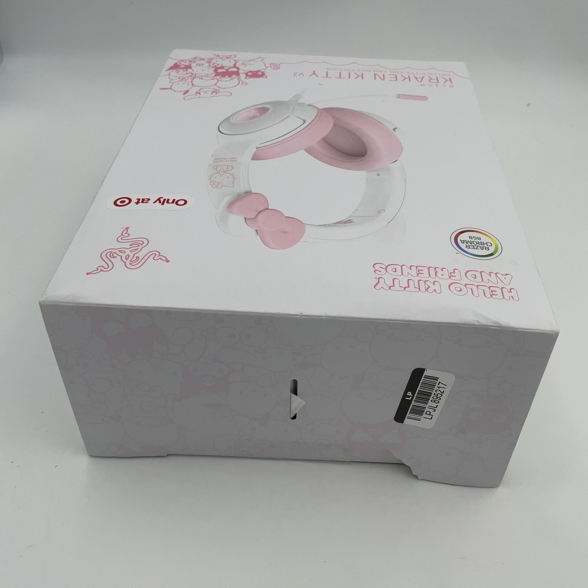 Razer Kraken Kitty V2 Wired Usb A Gaming Headset With Kitty Ears And Chroma Rgb Lighting - Hello Kitty Edition: Compatible With Personal Computer