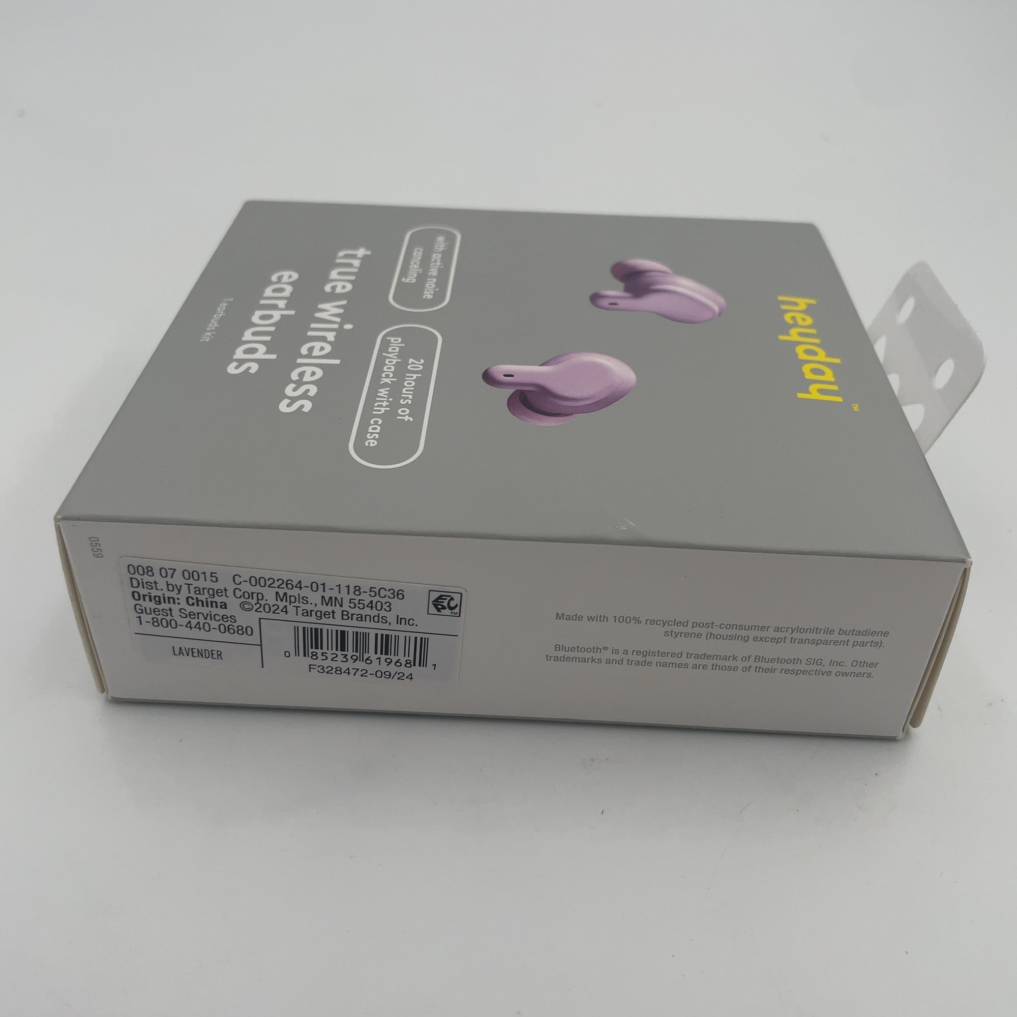 True Wireless Bluetooth Active Noise Cancelling Earbuds - Heyday Lavender