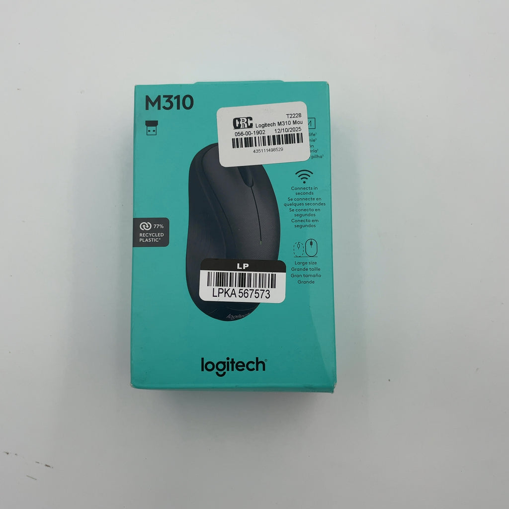 Logitech M310 Mouse - Black