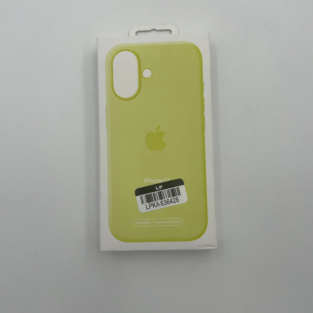 Apple Iphone 17 Silicone Case With Magsafe - Neon Yellow