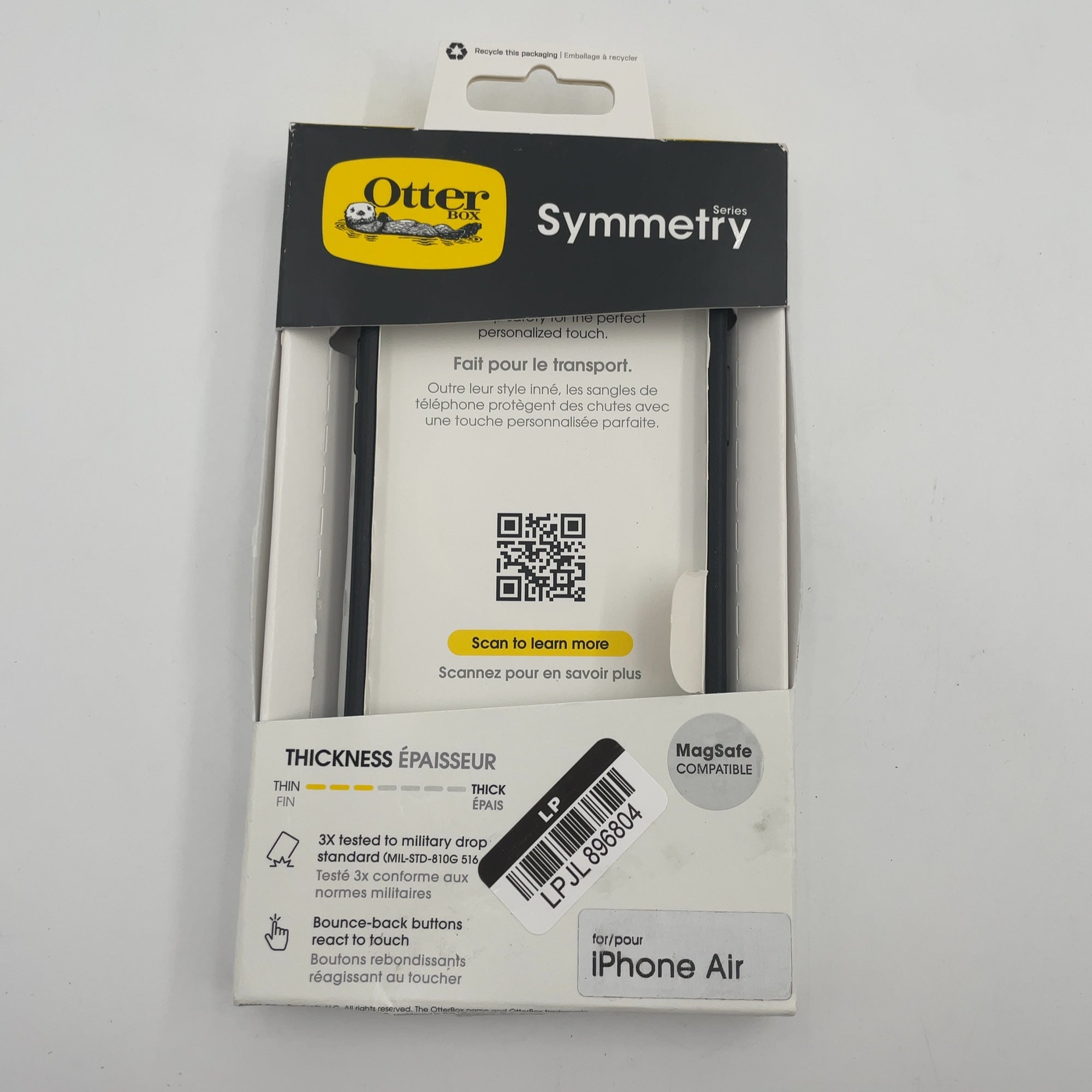 Otterbox Iphone Air Symmetry Series Case For Magsafe With Camera Control - Black