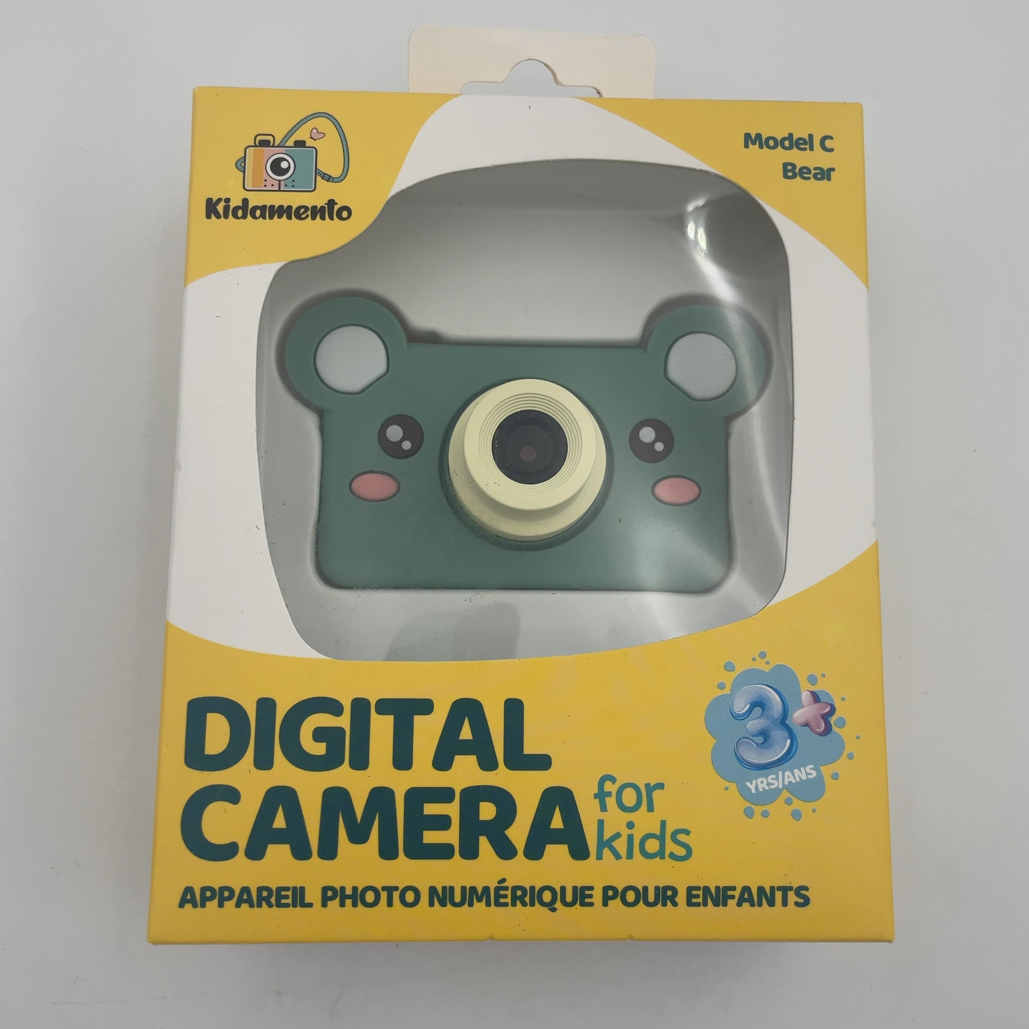 Kidamento Digital Camera For Kids - Mikayo The Bear: 8Mp, Usb-C, 2" Evf, 32Gb Storage