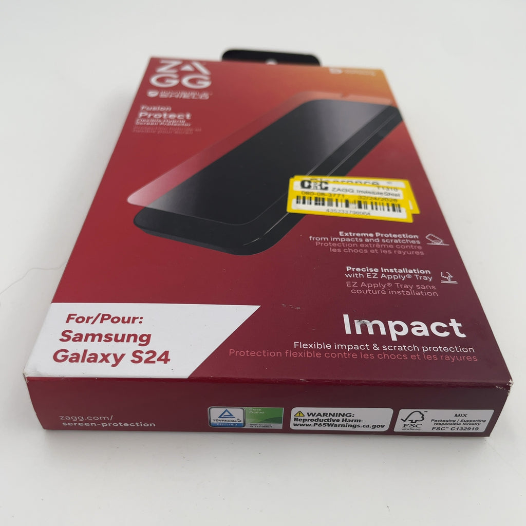 Zagg Invisibleshield Samsung Galaxy S24 Fusion Screen Protector