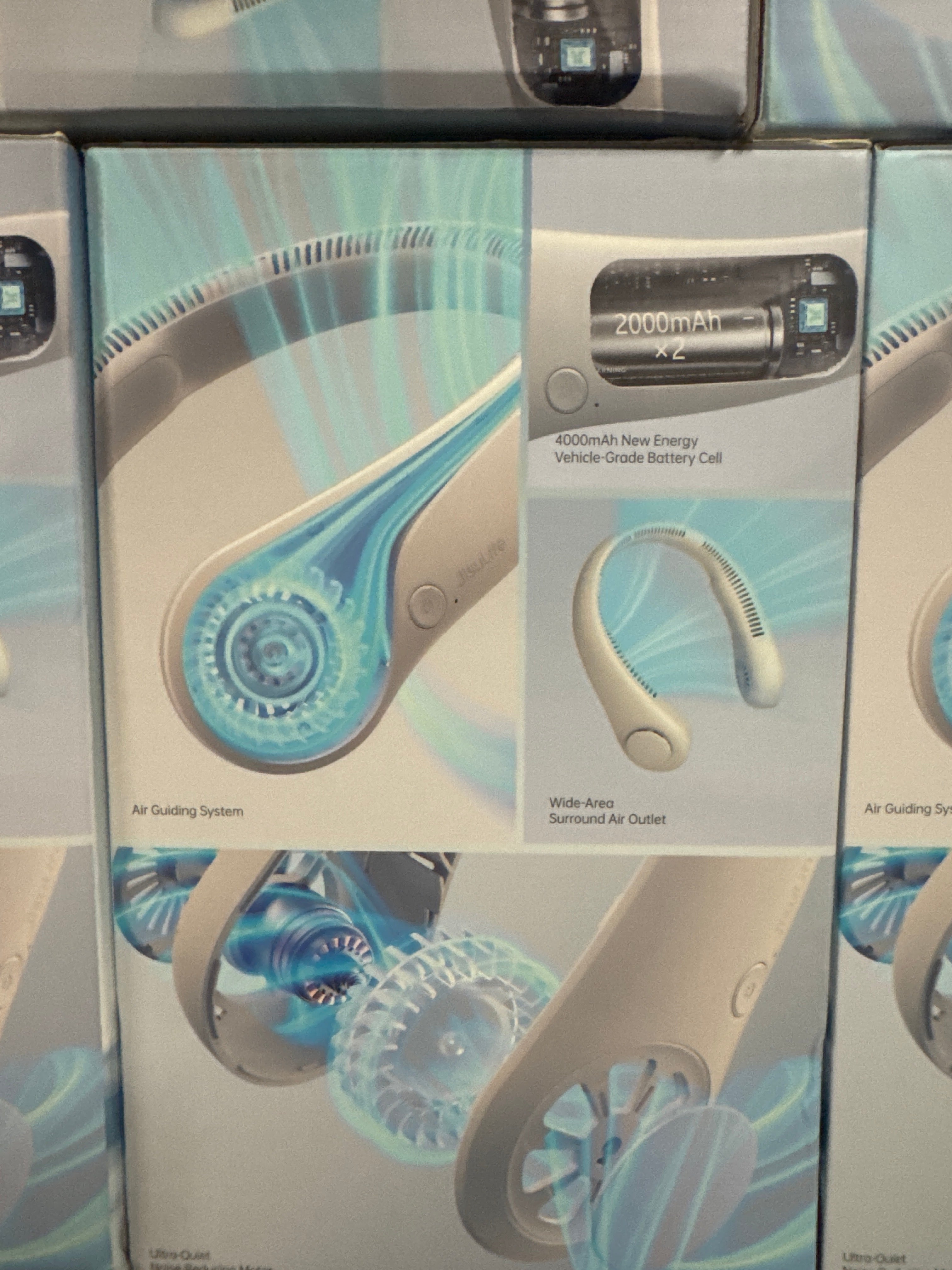 Jisulife Neck Fan 2Pk