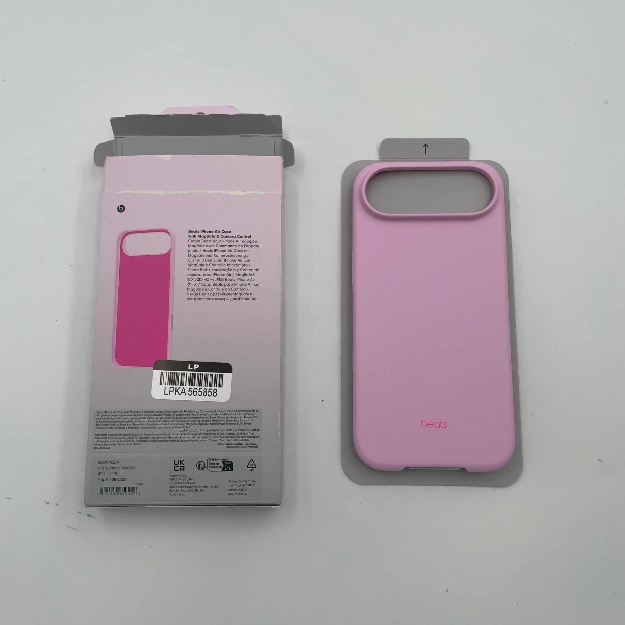 Beats Iphone Air Case With Magsafe And Camera Control — Pebble Pink