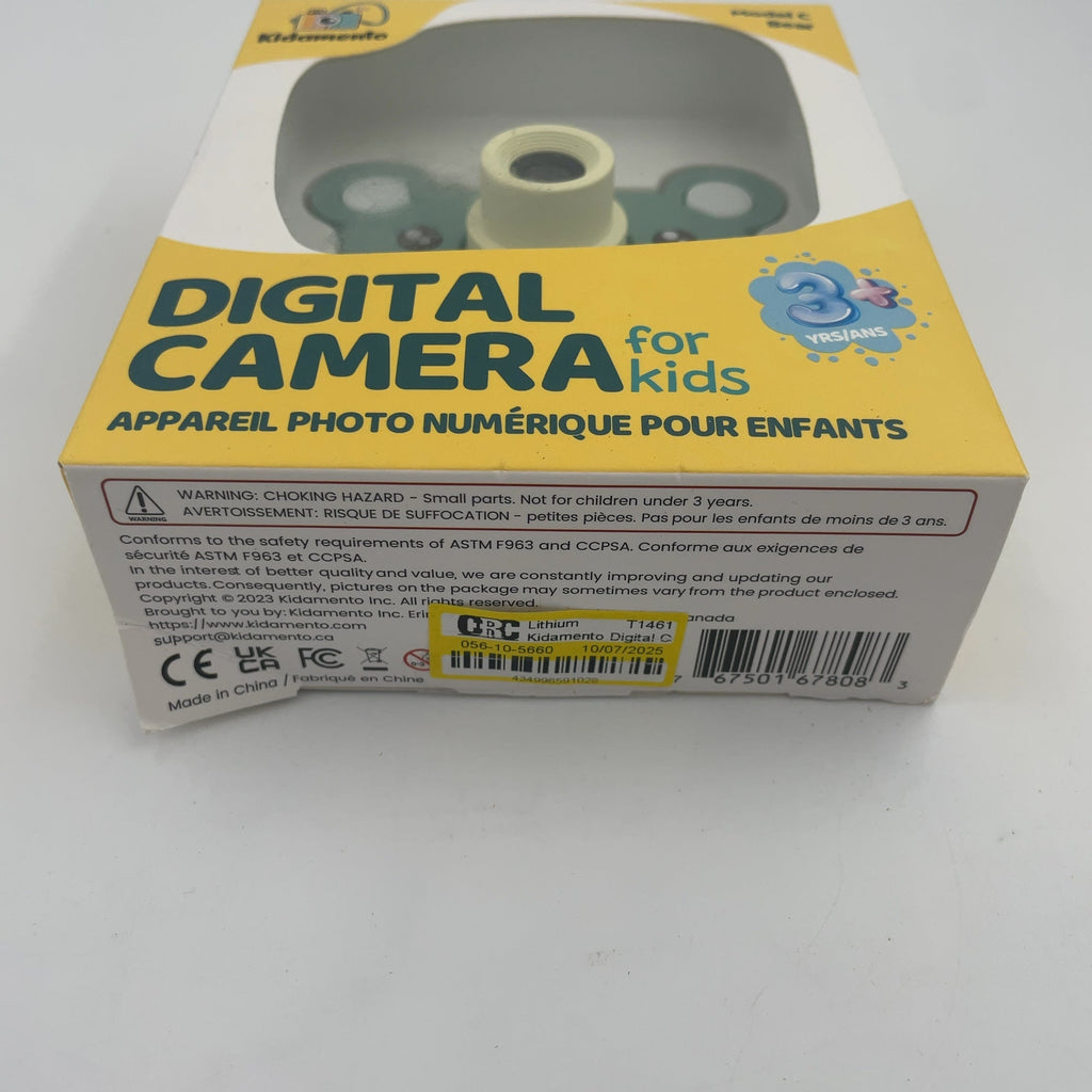 Kidamento Digital Camera For Kids - Mikayo The Bear: 8Mp, Usb-C, 2" Evf, 32Gb Storage