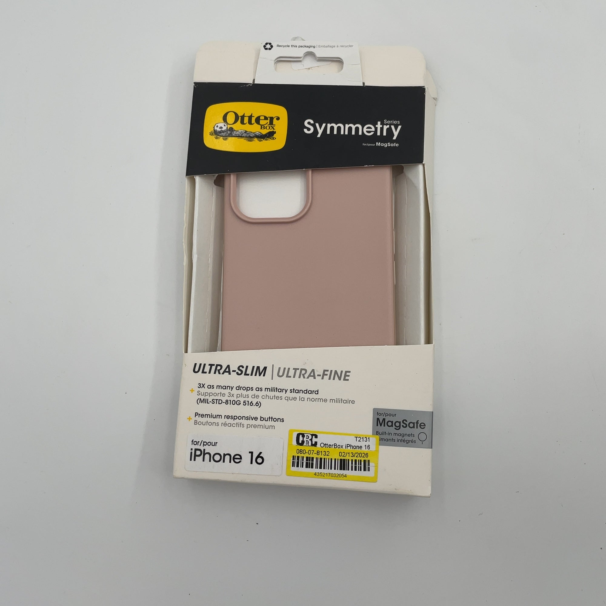 Otterbox Iphone 16 Symmetry Series Case With Magsafe - Clear